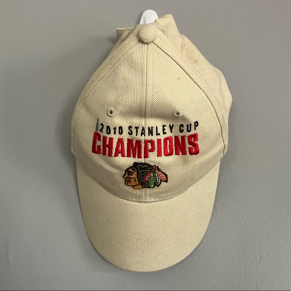 Chicago Blackhawks 2010 Championship Dad Hat